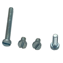 grade 4.8 slotted cheese head iron and steel screws bolts for mechanical equipment